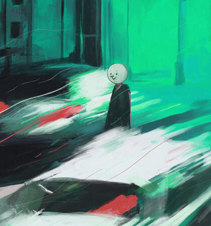 The City — digital art, 2023